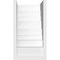 Ekena Millwork Standard Landon Architectural Grade PVC Bracket, 5"W x 9"D x 9"H BKTP05X09X09LAN - alternate 2